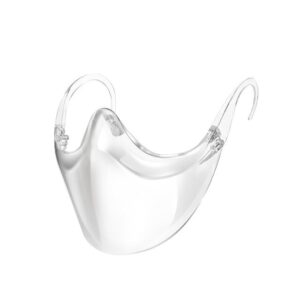 Cubrebocas de acrílico lavable