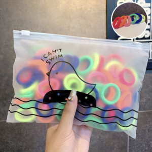 Kit de 50 donas para cabello + bolsa