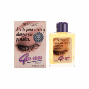 Aceite para alargamiento de pestañas 4 en 1