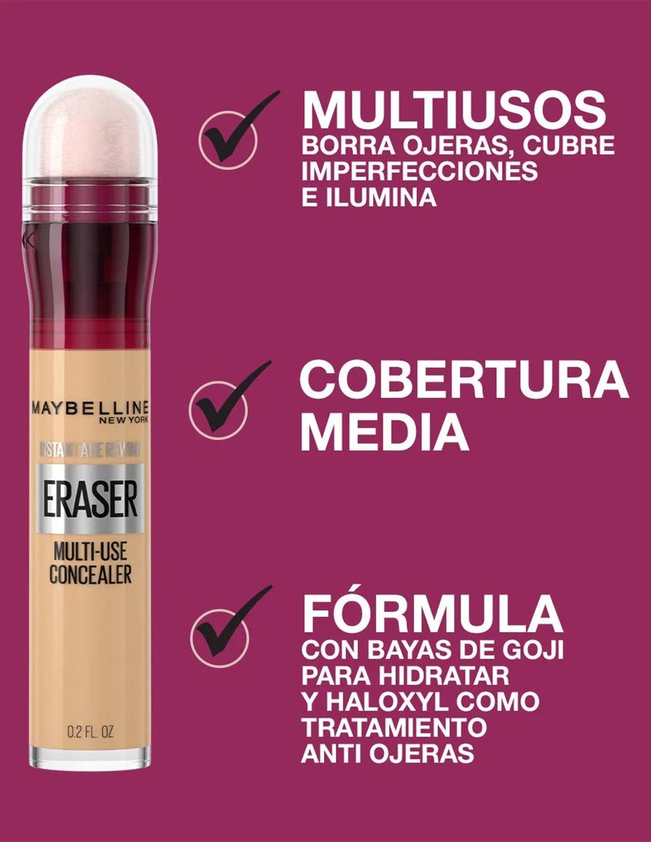 INSTANT AGE REWIND CORRECTOR DE TRATAMIENTO ANTIOJERAS - Imagen 2